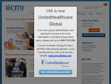 Tablet Screenshot of cmi-insurance.com